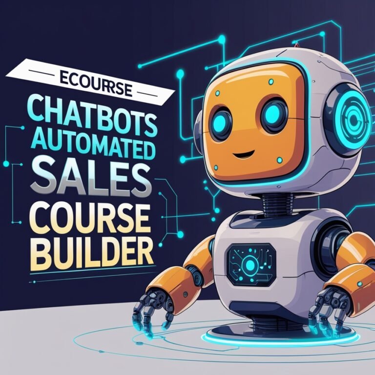 Chatbots Automated Sales Course Builder