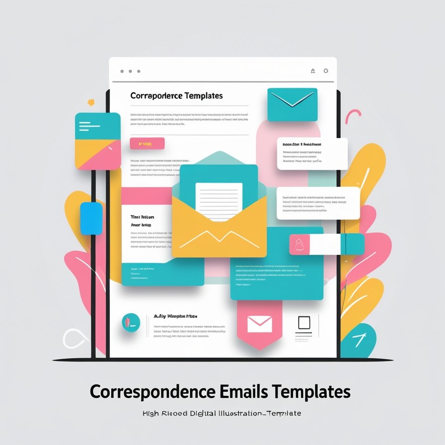 Business Correspondence Emails Template