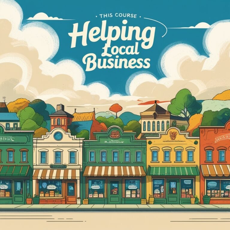 Helping Local Business Ecourse