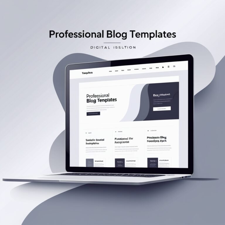 The Professional Blog Templates pack